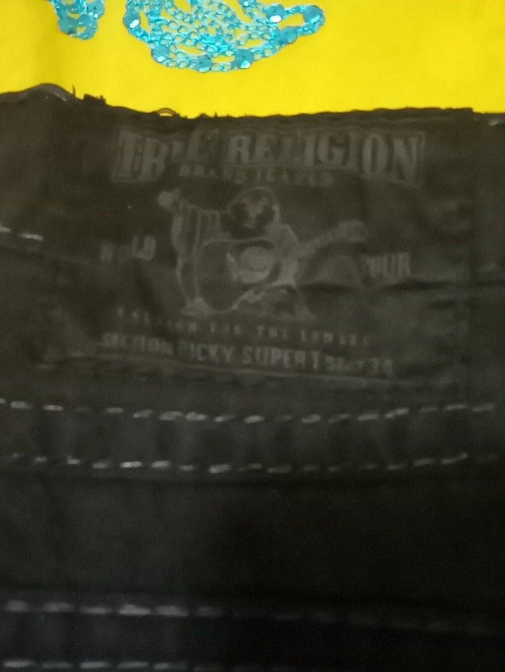 True Religion men straight